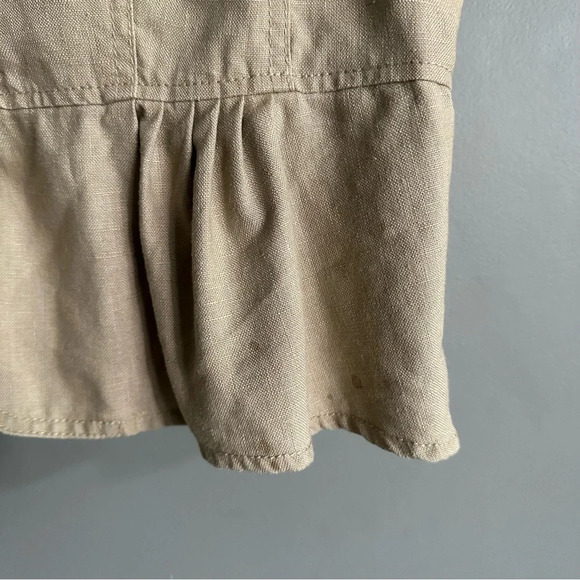 Michael Kors Tan Tweed Jacket. Medium - Picture 9 of 10